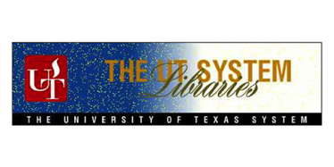 Banner design, The University of Texas System Library&rsquo;s first web site, circa 1996.
