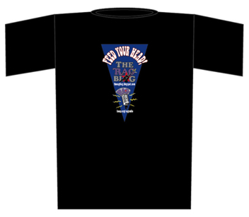 &ldquo;Feed Your Head&rdquo; Rag Blog/Rag Radio t-shirt design, 2012.